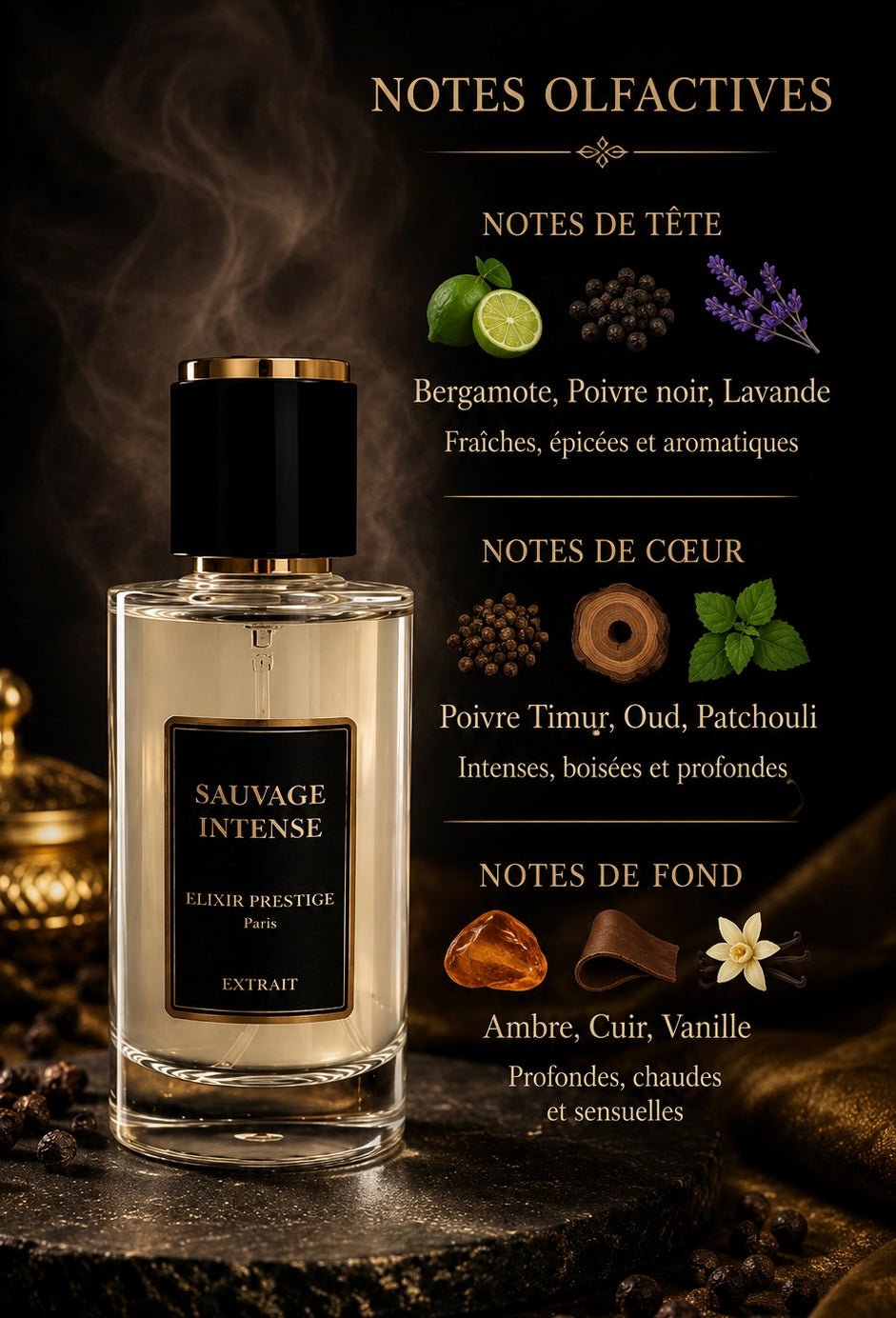 Élixir Prestige Sauvage Intense
