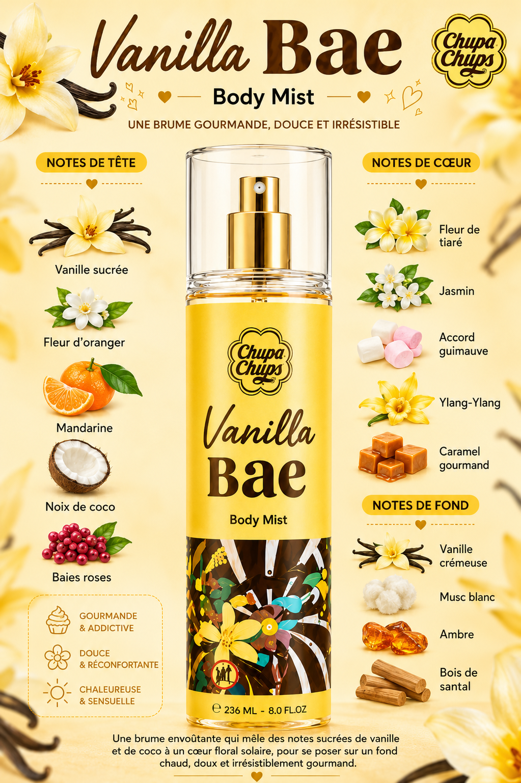 Pack Vanilla 50ml & 50ml & 236ml