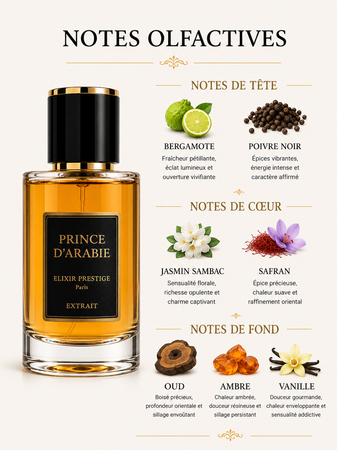 Élixir Prestige Prince D'Arabie 50ml