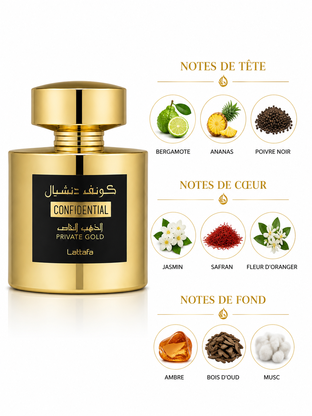 Confidential Private Gold 100ml