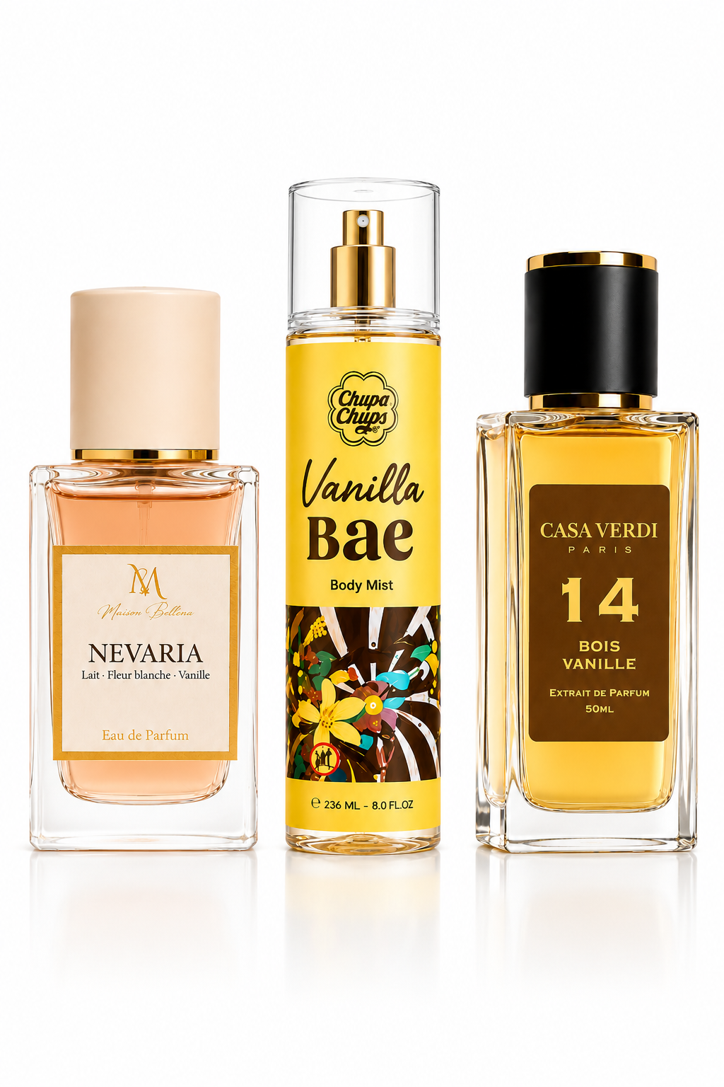 Pack Vanilla 50ml & 50ml & 236ml