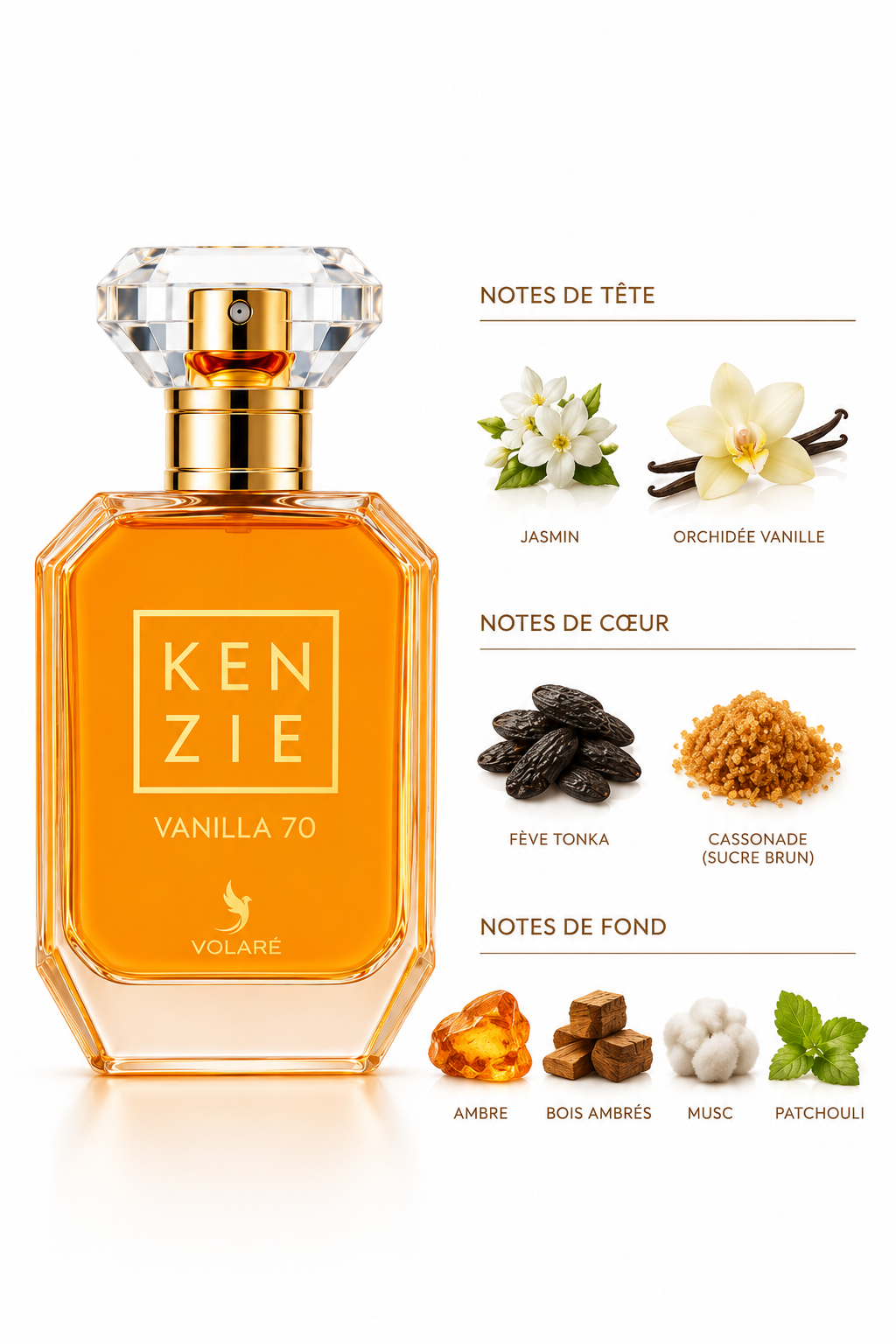 KENZIE Vanilla 70 100ml