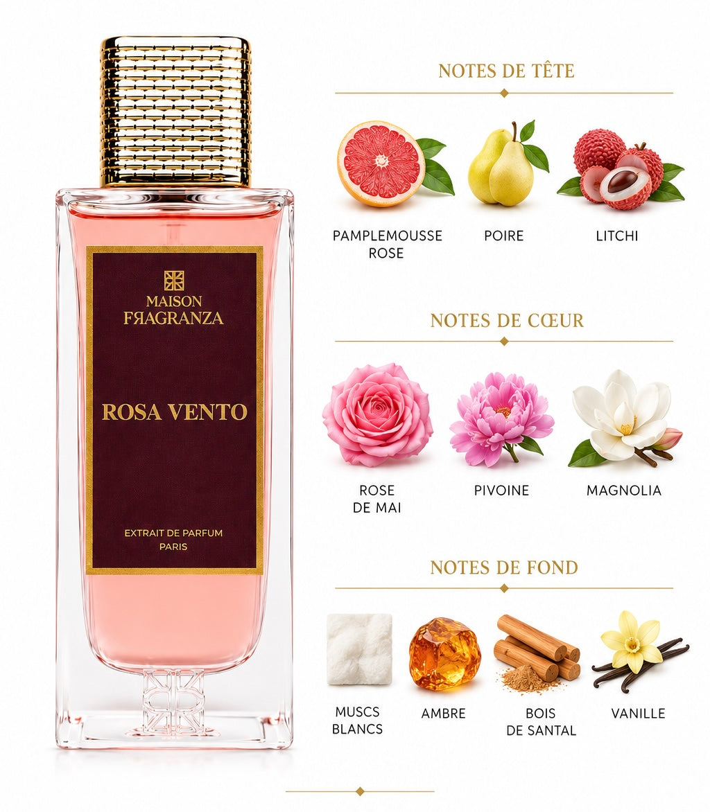 Fragranza Rosa Vento 100ml