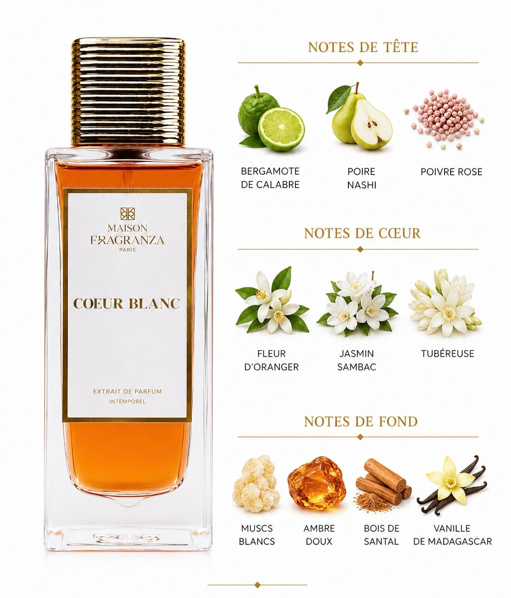 Fragranza Cœur Blanc 100ml