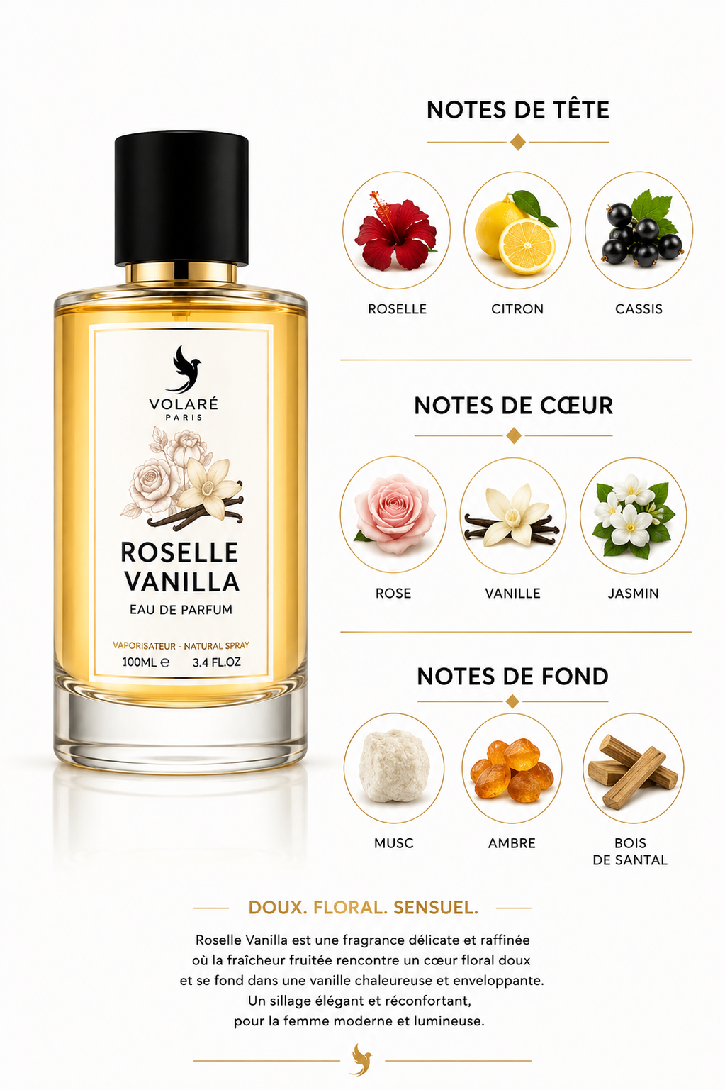 Roselle Vanilla Inspi Mancera 100ml