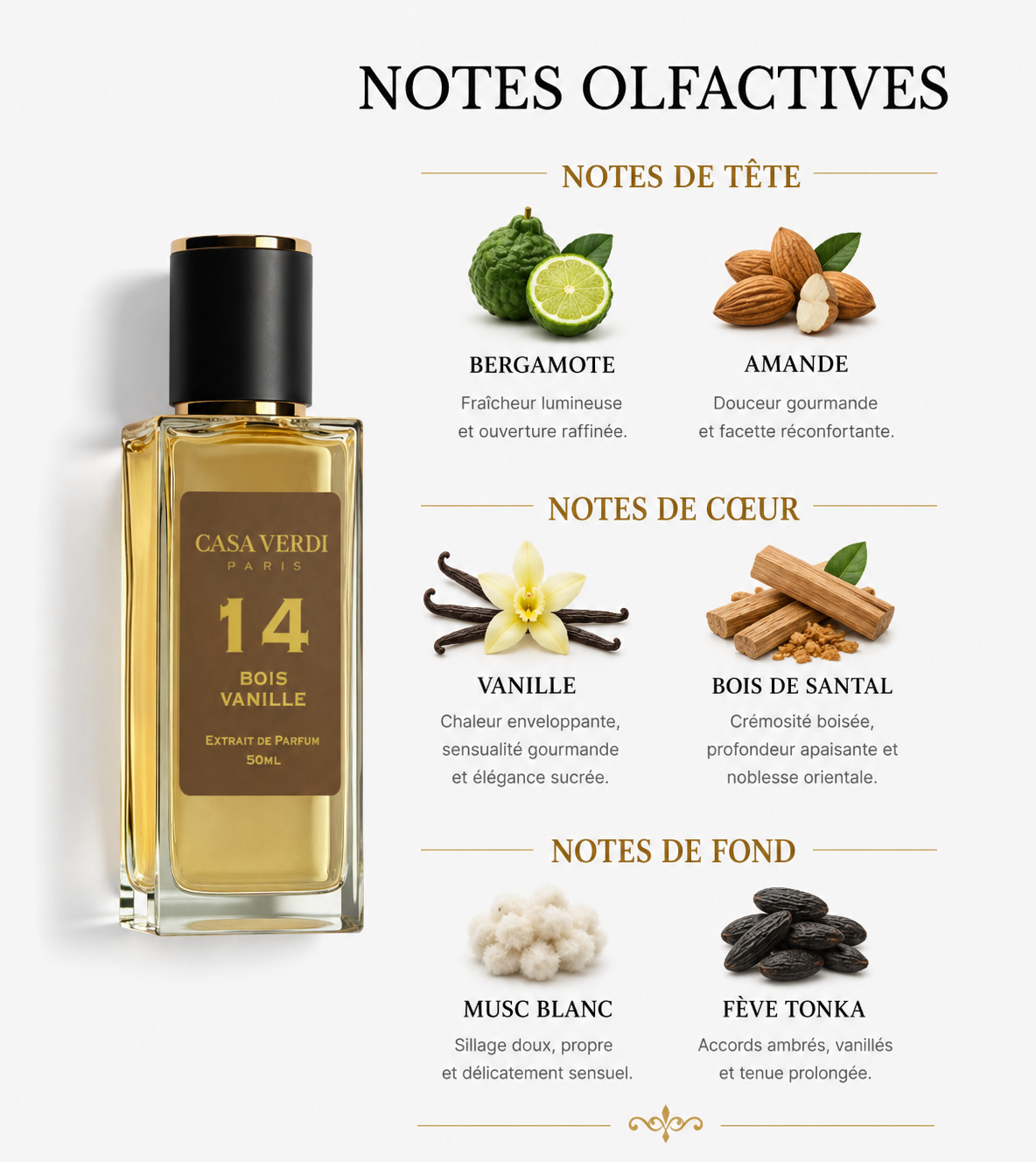 Casa Verdi Bois Vanille 50ml