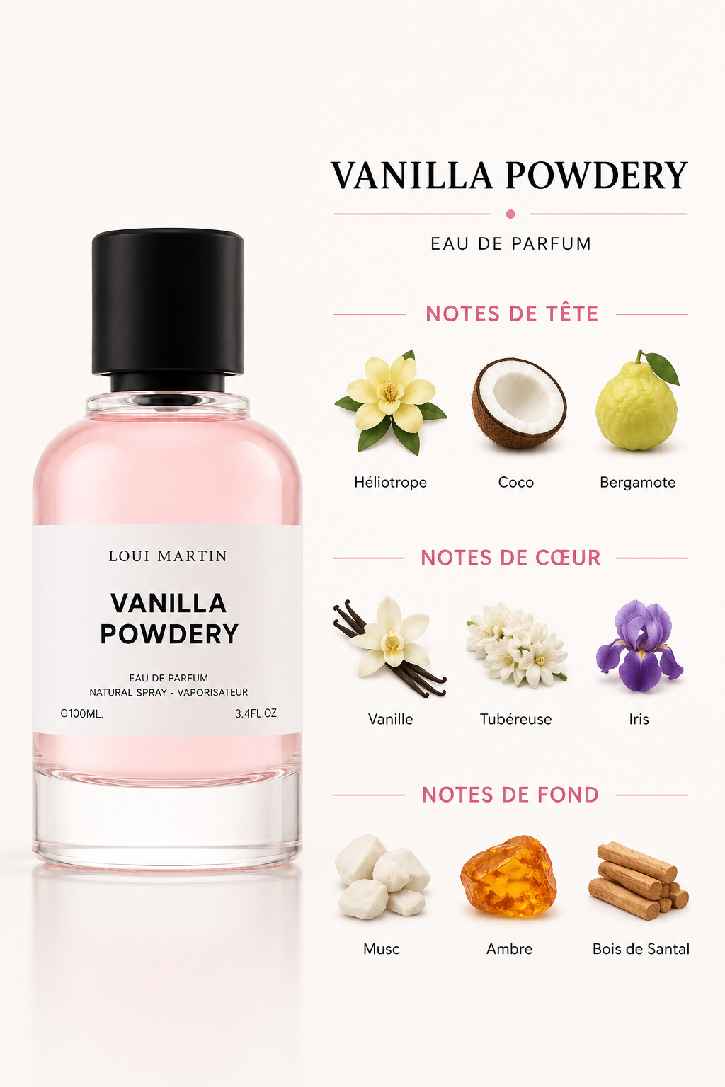 Loui Martin Vanilla Powdery 100ml