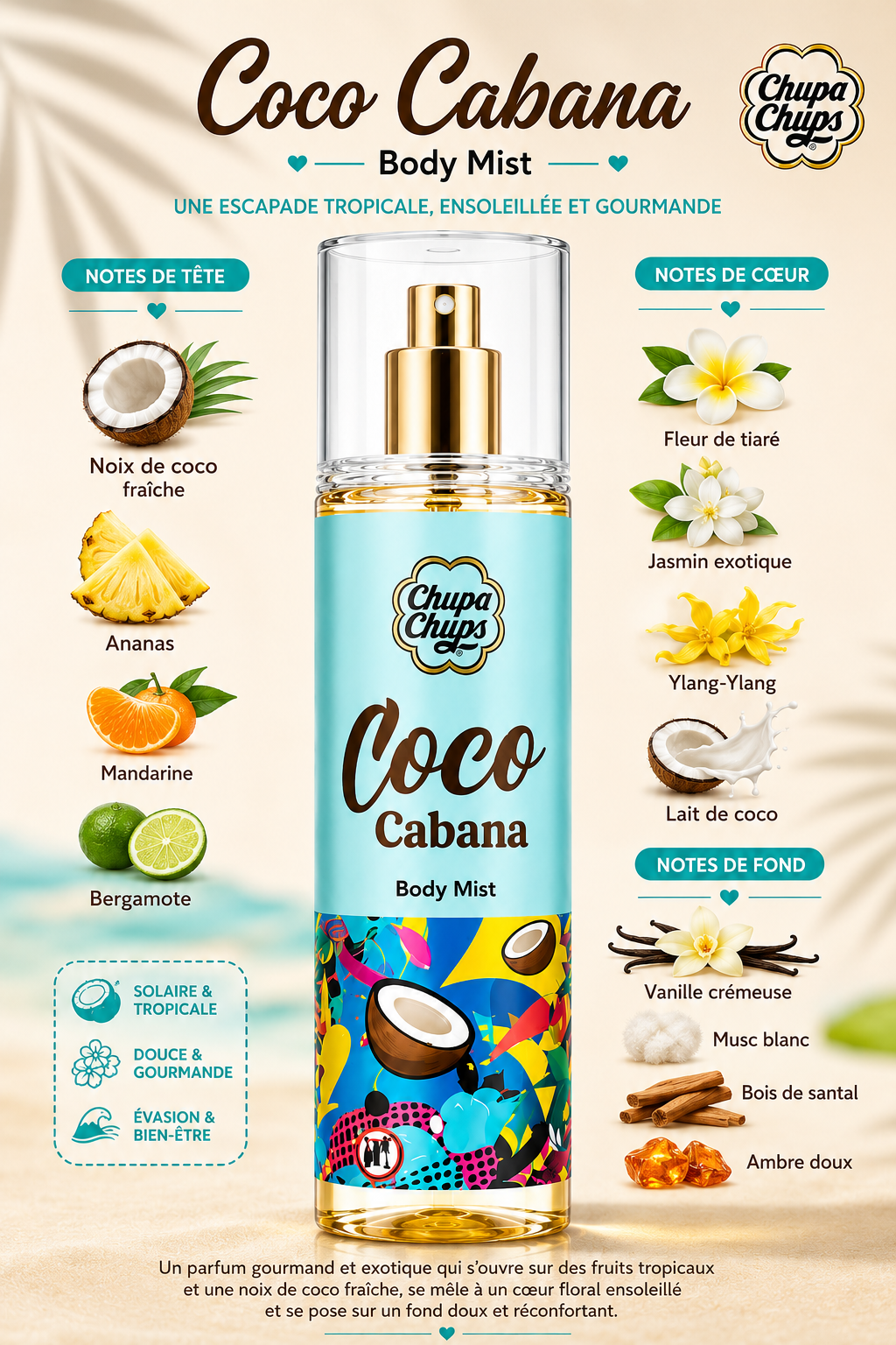 Chupa Chups Coco Cabana 236ml