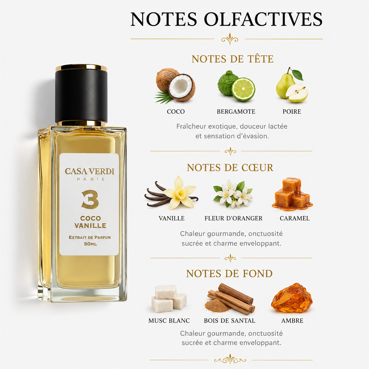 Casa Verdi Coco Vanille 50ml