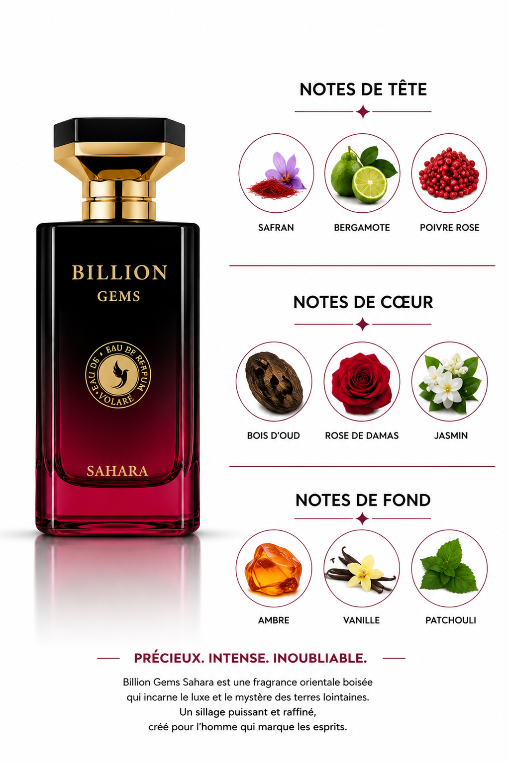 Billion Gems Sahara Inspi Bvlgari 100ml