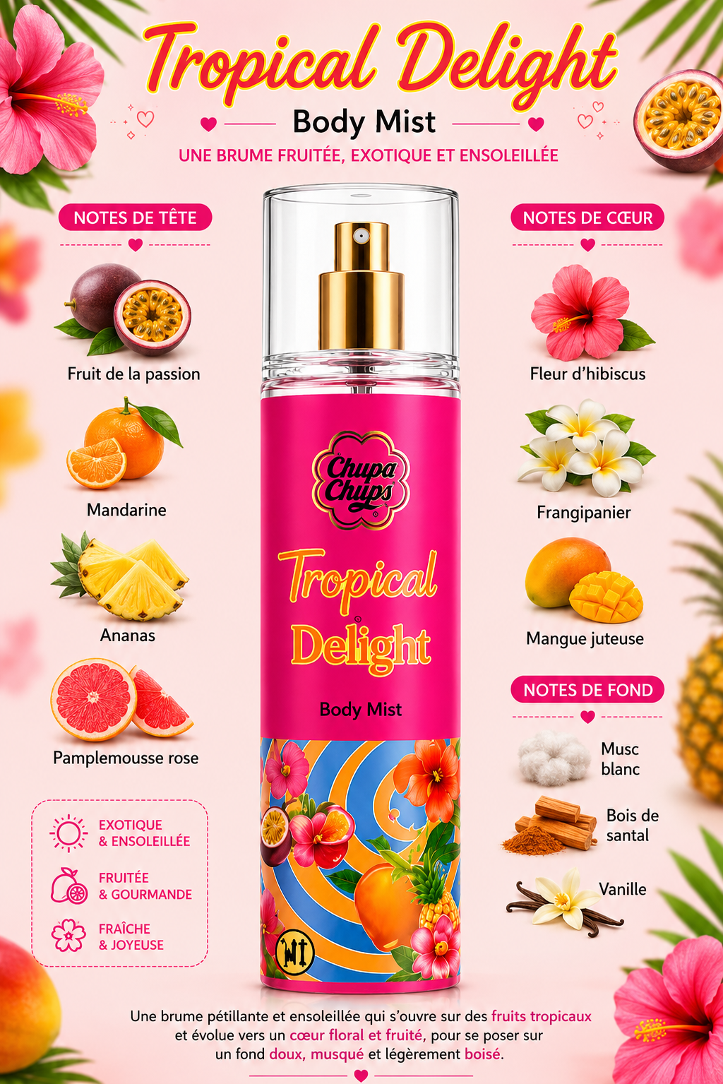 Chupa Chups Tropical Delight 236ml